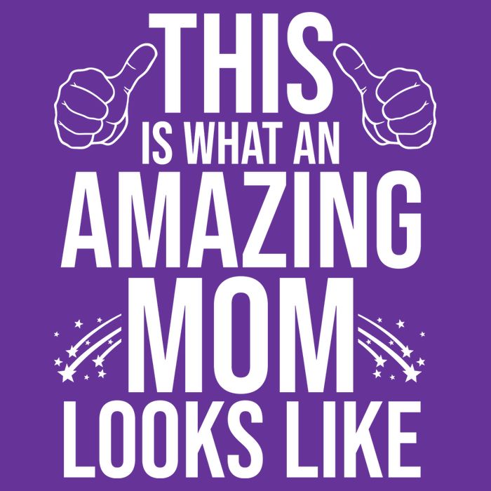 This Is What An Amazing Mom Looks Like Cooling Performance Crew T-Shirt