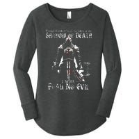 Though I Walk Through The Valley Of The Shadow Women's Perfect Tri Tunic Long Sleeve Shirt