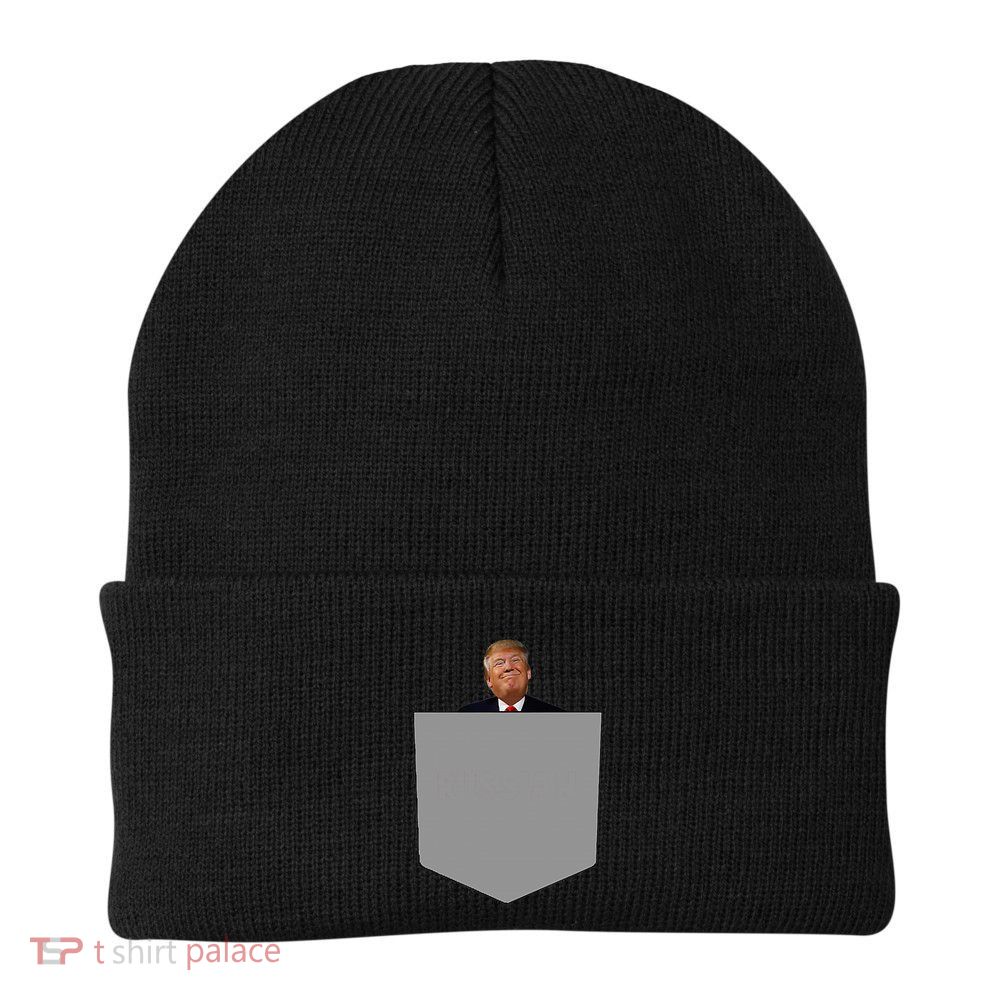 Trump In Your Pocket Knit Cap Winter Beanie