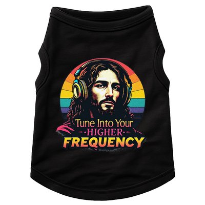Tune Into Your Higher Frequency Jesus Doggie Tank