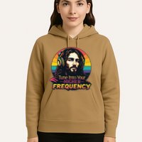 Tune Into Your Higher Frequency Jesus Hoodie