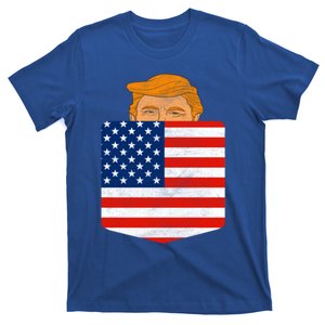 Trump In Your Pocket Usa Election Trump For 2024 4th Of July Cute Gift T-Shirt