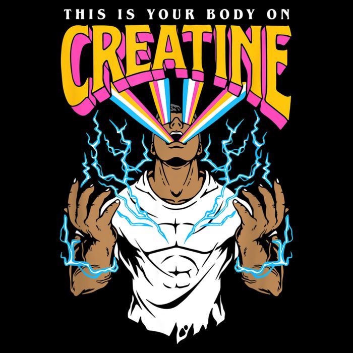 This Is Your Body On Creatine Workout Gym Birthday Gift Sweatshirt