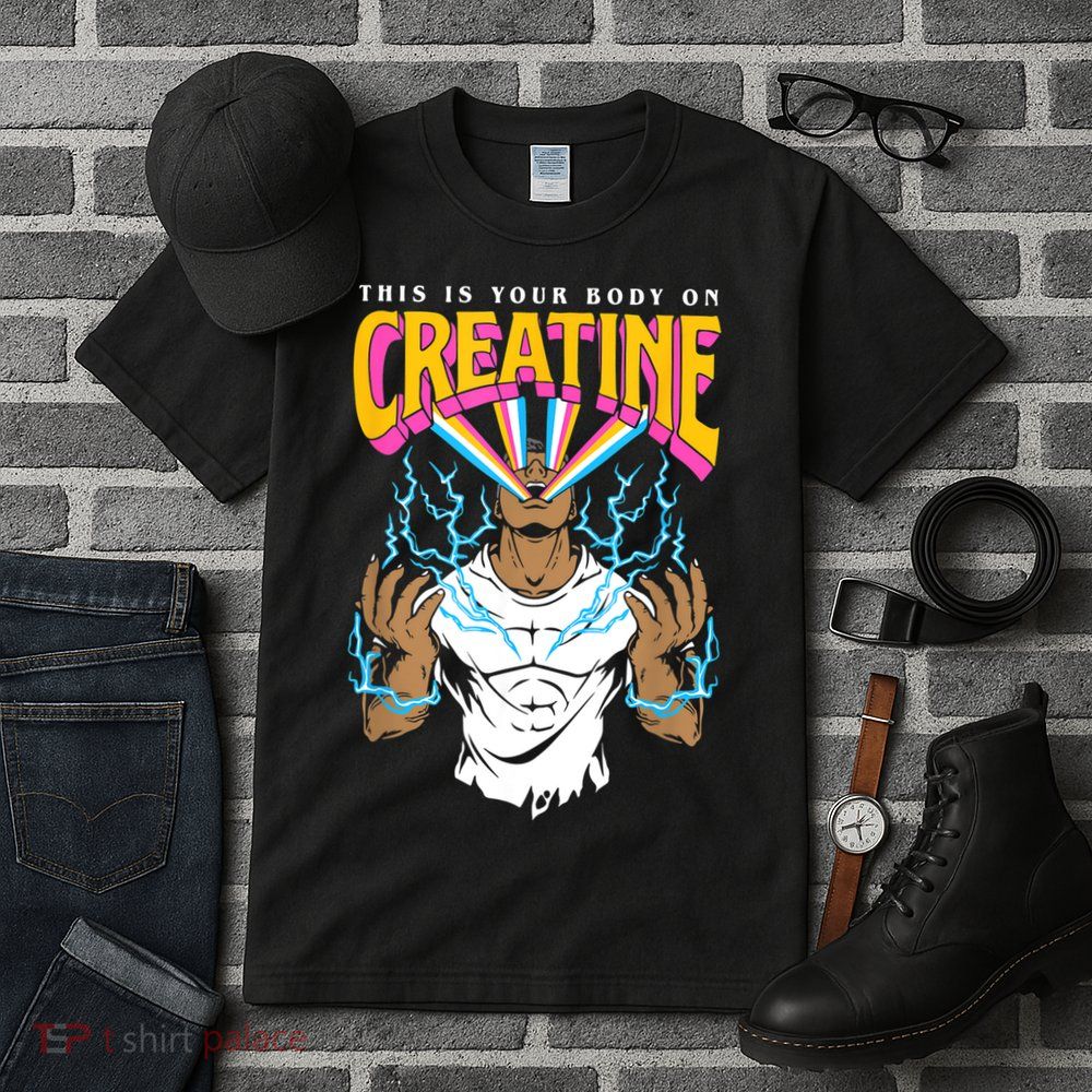 This Is Your Body On Creatine Workout Gym Birthday Gift Tall T-Shirt