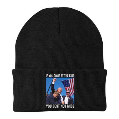 Trump If You Come At The King You Best Not Miss Beanie