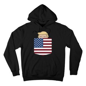 Trump In Your Pocket Usa Election Trump For 2024 Hoodie