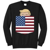 Trump In Your Pocket Usa Election Trump For 2024 Sweatshirt