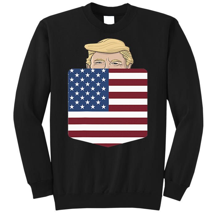 Trump In Your Pocket Usa Election Trump For 2024 Sweatshirt