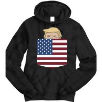 Trump In Your Pocket Usa Election Trump For 2024 Tie Dye Hoodie