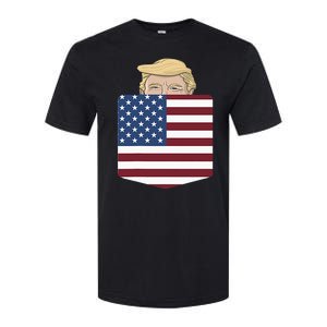 Trump In Your Pocket Usa Election Trump For 2024 Softstyle CVC T-Shirt