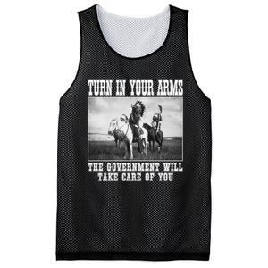 Turn In Your Arms The Government Will Take Care Of You Mesh Reversible Basketball Jersey Tank