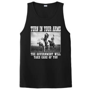 Turn In Your Arms The Government Will Take Care Of You PosiCharge Competitor Tank