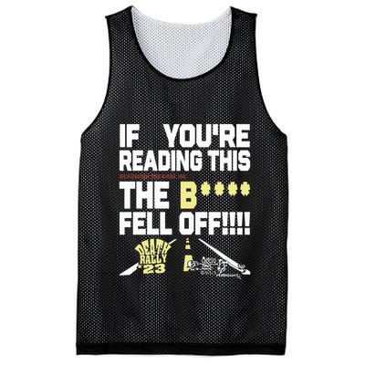 Teamsesh If YouRe Reading This Deadboys Detroit Mc The Bitch Fell Off Death Mesh Reversible Basketball Jersey Tank