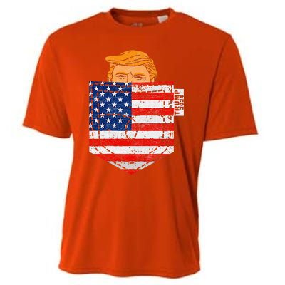 Trump In Your Pocket Usa Election Trump For 2024 Cooling Performance Crew T-Shirt