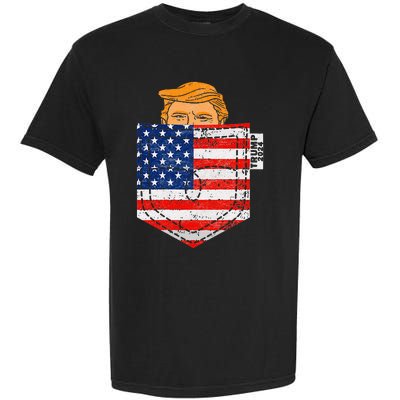 Trump In Your Pocket Usa Election Trump For 2024 Garment-Dyed Heavyweight T-Shirt