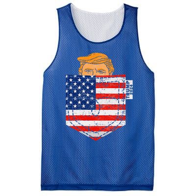 Trump In Your Pocket Usa Election Trump For 2024 Mesh Reversible Basketball Jersey Tank