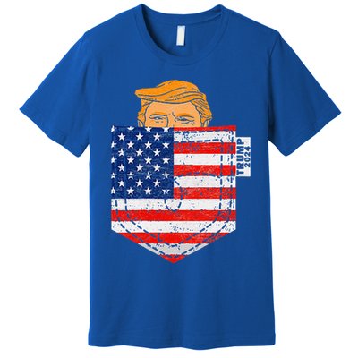 Trump In Your Pocket Usa Election Trump For 2024 Premium T-Shirt