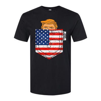 Trump In Your Pocket Usa Election Trump For 2024 Softstyle CVC T-Shirt