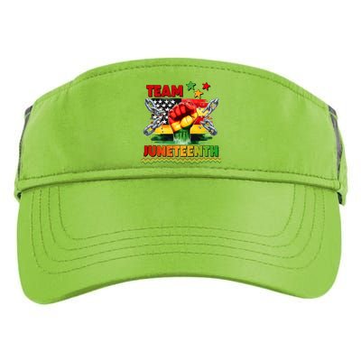 Team Junenth 1865 Gift Adult Drive Performance Visor