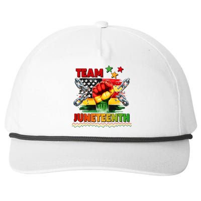 Team Junenth 1865 Gift Snapback Five-Panel Rope Hat