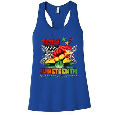 Team Junenth 1865 Gift Women's Racerback Tank