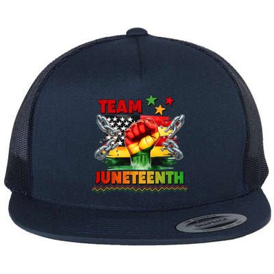 Team Junenth 1865 Gift Flat Bill Trucker Hat