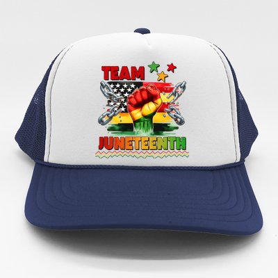 Team Junenth 1865 Gift Trucker Hat