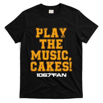 The Junkies 106.7 The Fan Play The Music Cakes T-Shirt