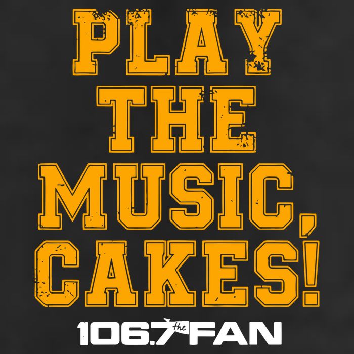 The Junkies 106.7 The Fan Play The Music Cakes 11oz C Handle Ceramic Mug
