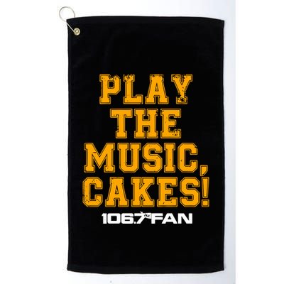 The Junkies 106.7 The Fan Play The Music Cakes Golf Towel