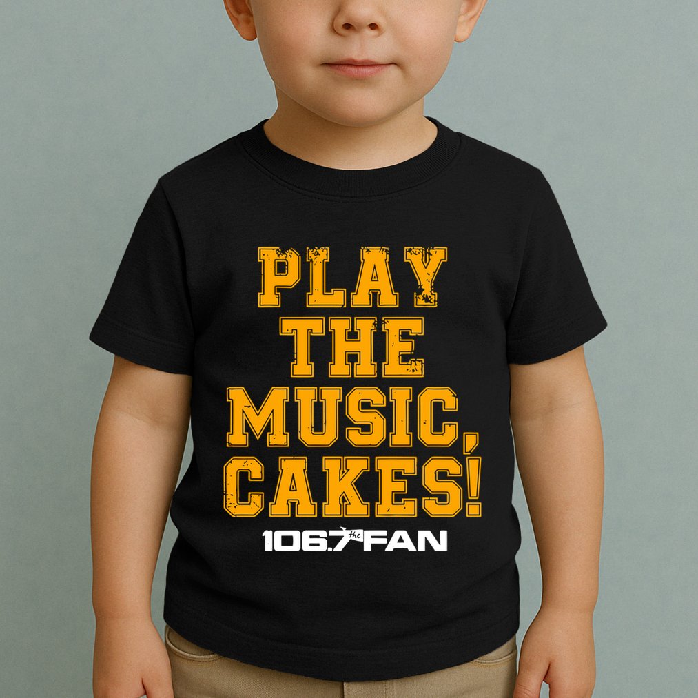 The Junkies 106.7 The Fan Play The Music Cakes Toddler T-Shirt