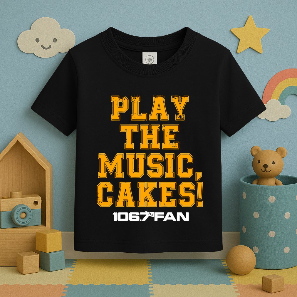 The Junkies 106.7 The Fan Play The Music Cakes Toddler T-Shirt