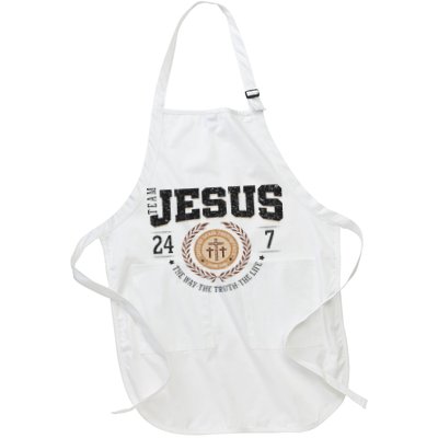 Team Jesus 24 7 The Way The Truth The Life Apron