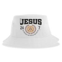 Team Jesus 24 7 The Way The Truth The Life Sustainable Bucket Hat