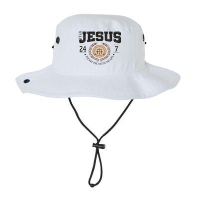 Team Jesus 24 7 The Way The Truth The Life Bucket Hat