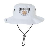 Team Jesus 24 7 The Way The Truth The Life Bucket Hat