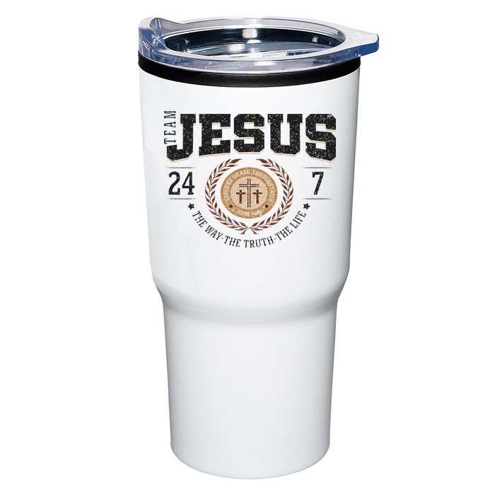 Team Jesus 24 7 The Way The Truth The Life Tumbler
