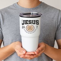 Team Jesus 24 7 The Way The Truth The Life Tumbler