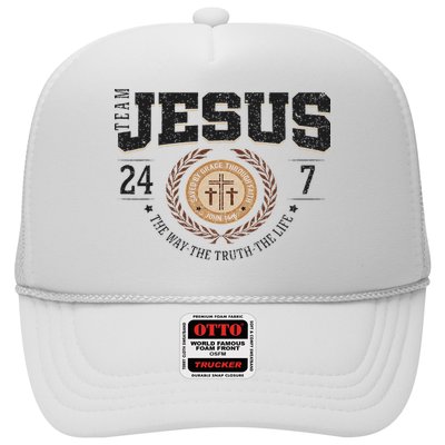 Team Jesus 24 7 The Way The Truth The Life Hat