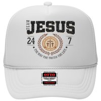 Team Jesus 24 7 The Way The Truth The Life Hat