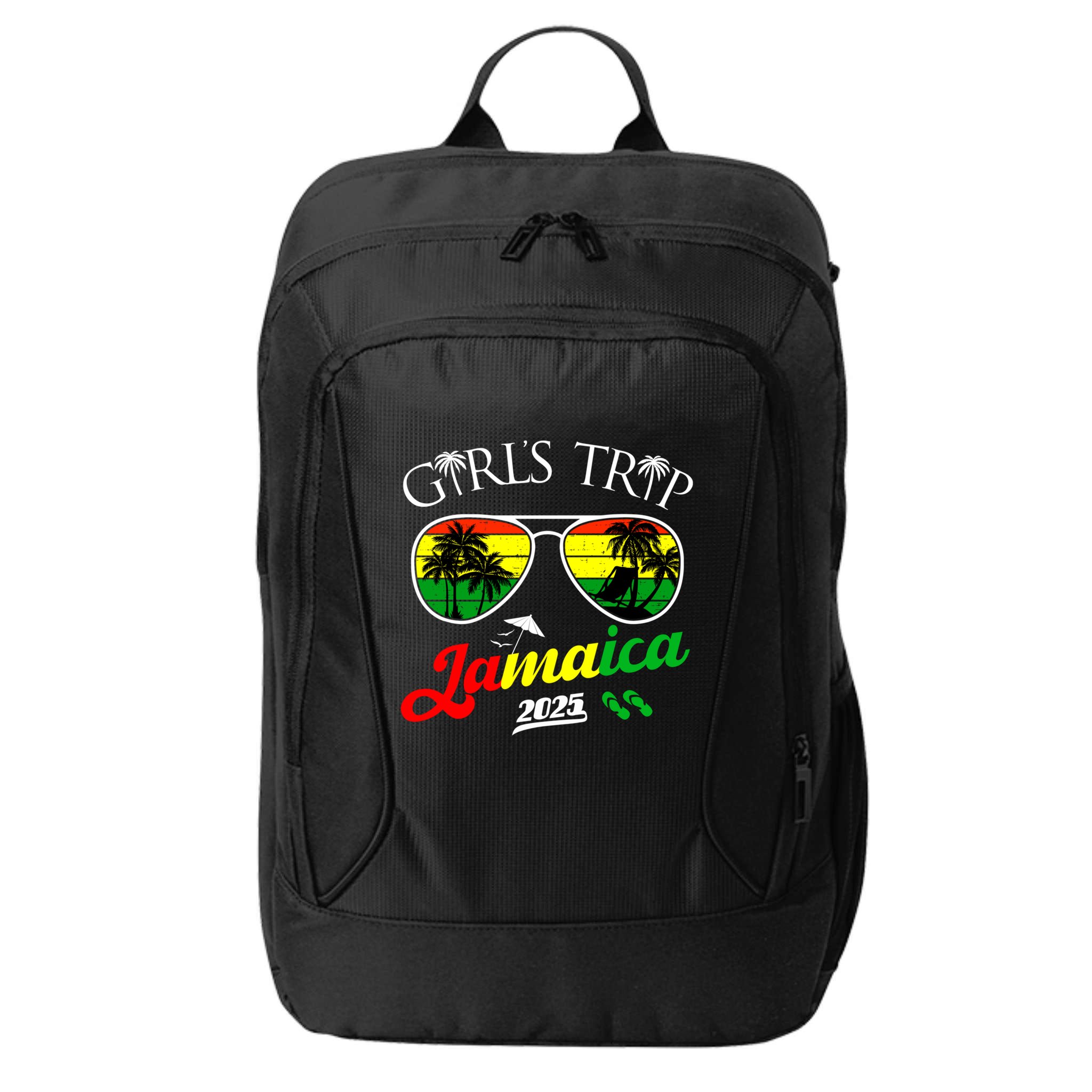 Trip Jamaica 2025 Vacation Weekend Birthday Squad Gift City Backpack
