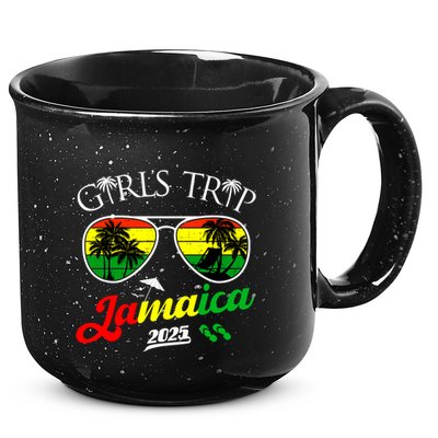 Trip Jamaica 2025 Vacation Weekend Birthday Squad Gift 15oz Campfire Ceramic Mug