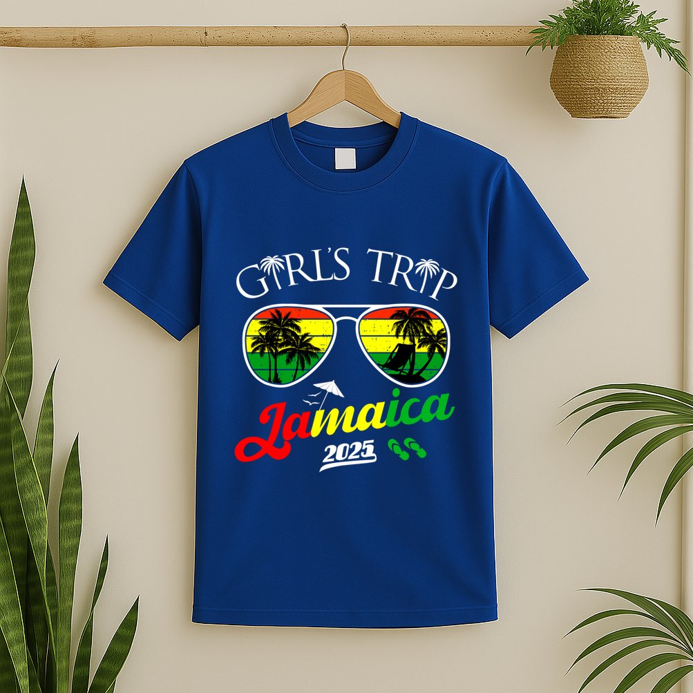Trip Jamaica 2025 Vacation Weekend Birthday Squad Gift T-Shirt