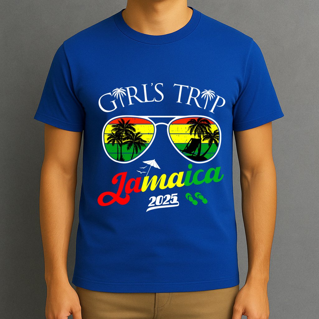 Trip Jamaica 2025 Vacation Weekend Birthday Squad Gift T-Shirt