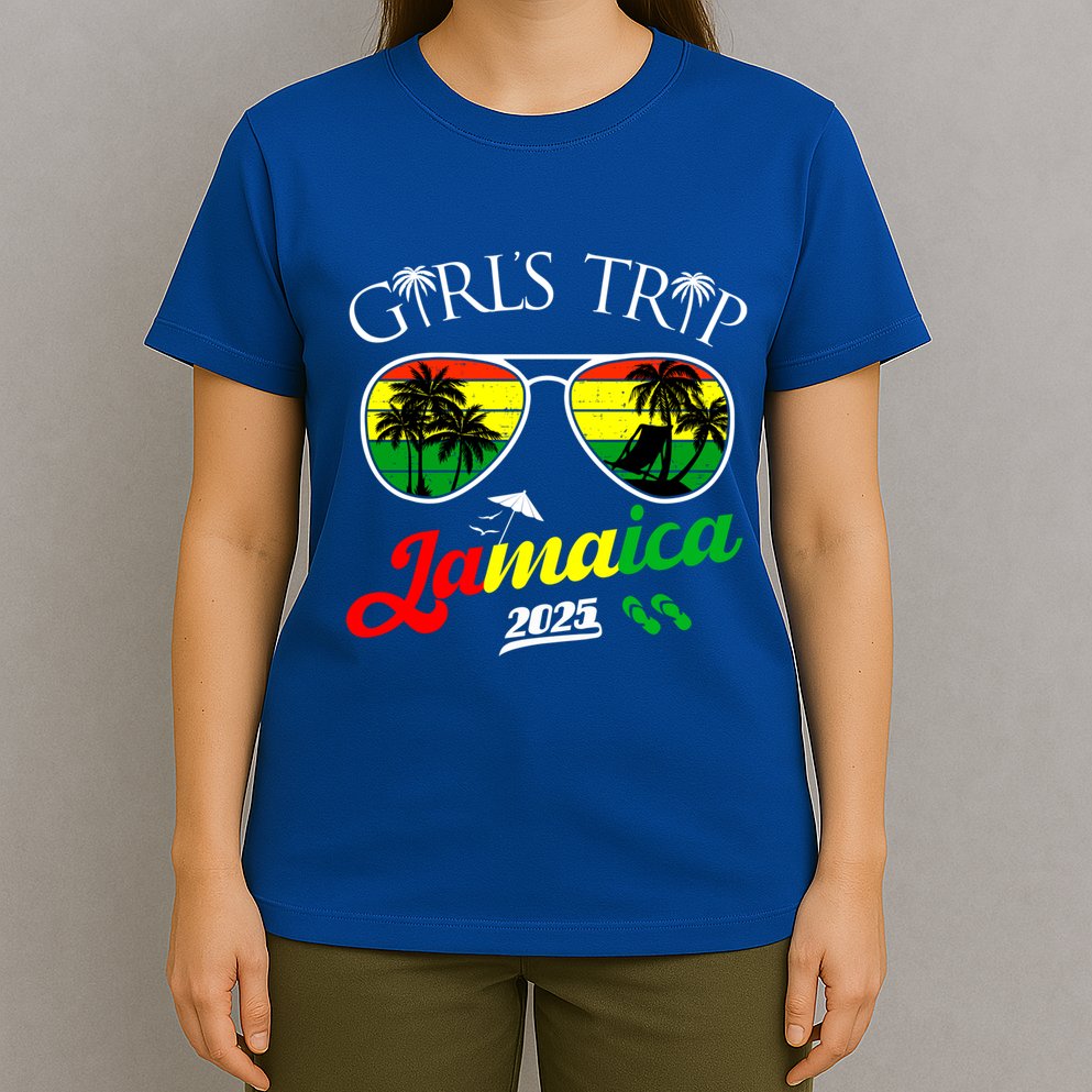 Trip Jamaica 2025 Vacation Weekend Birthday Squad Gift T-Shirt