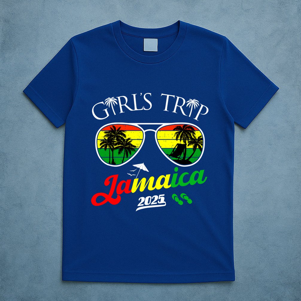 Trip Jamaica 2025 Vacation Weekend Birthday Squad Gift T-Shirt