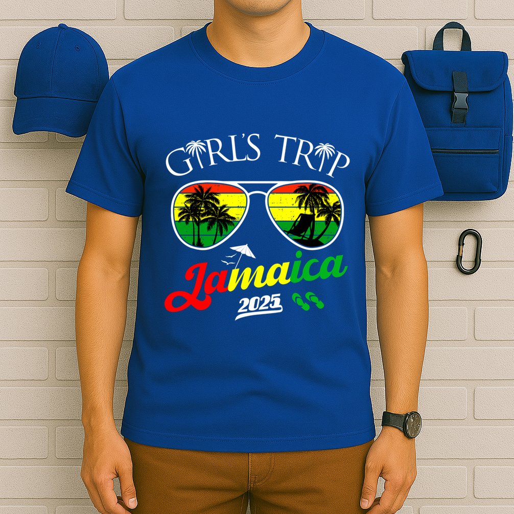 Trip Jamaica 2025 Vacation Weekend Birthday Squad Gift T-Shirt