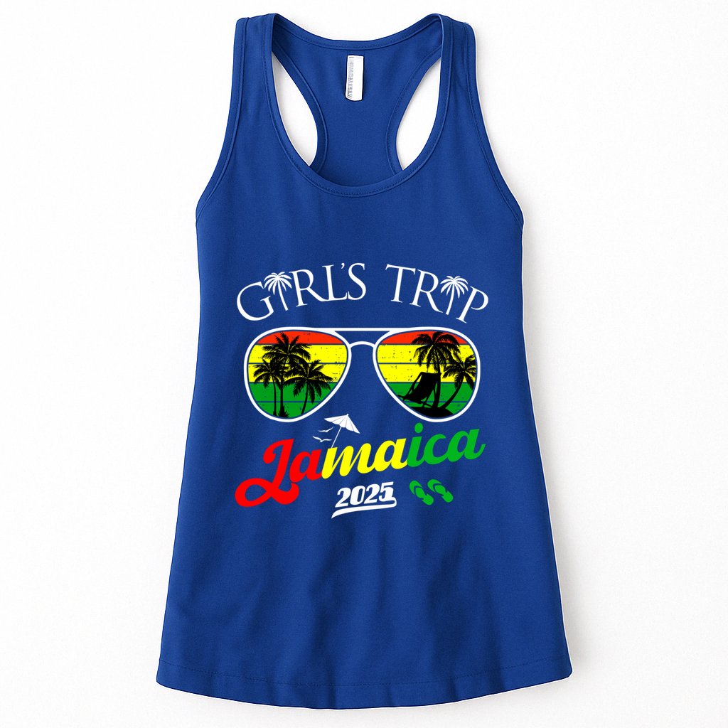 Trip Jamaica 2025 Vacation Weekend Birthday Squad Gift Womens Tank Top