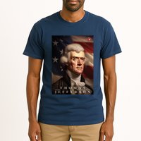 Thomas Jefferson 3rd President Of The United States Portrait Tall T-Shirt