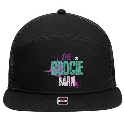 The Jackson 5 Boogie Man Halloween Lyric 7 Panel Mesh Trucker Snapback Hat